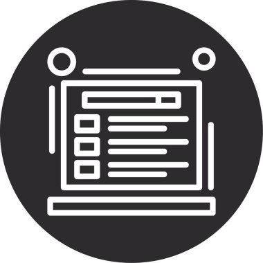 Kitap. Web simgesi basit illüstrasyon