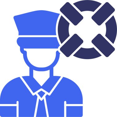 avatar. Web simgesi basit illüstrasyon