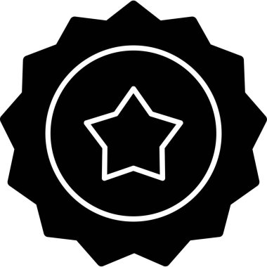 yıldız simgesi vektör illüstrasyonu