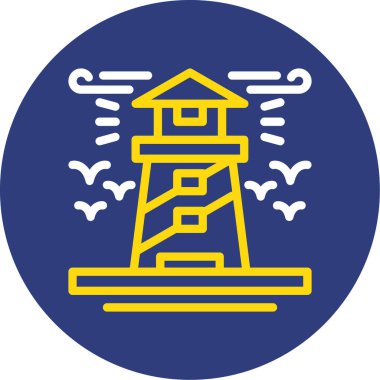 Mavi ve sarı arkaplanın vektör çizimi