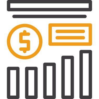 Dolar simgesi, vektör illüstrasyonu