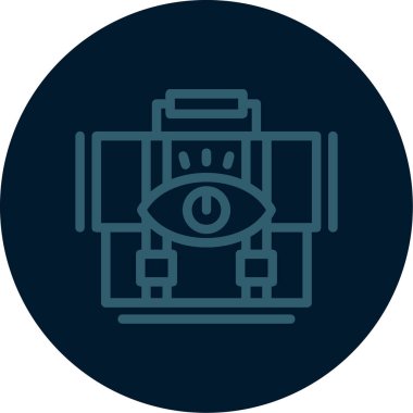 kamera simgesi vektör illüstrasyonu