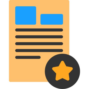 Web ve mobil için vektör simgesi