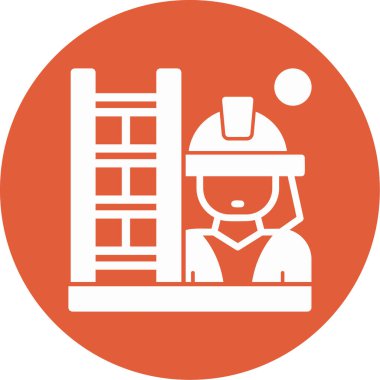 Yapı simgesinin vektör illüstrasyonu