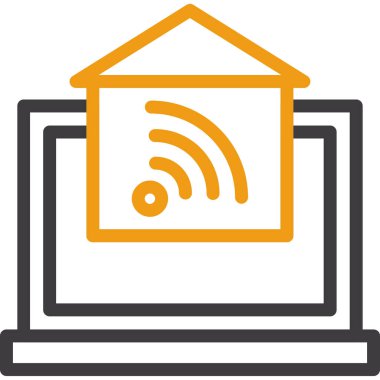 Bilgisayar simgesi. vektör illüstrasyonu