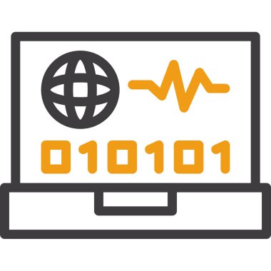 seo modern simgesinin vektör illüstrasyonu