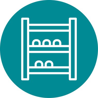 Halter simge vektör çizim