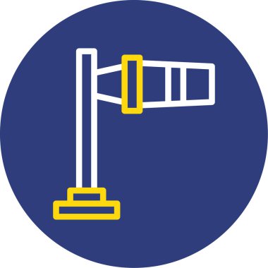 vinç simgesi vektör illüstrasyonu