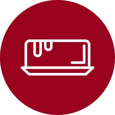 Modern simgenin vektör illüstrasyonu