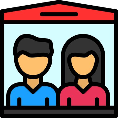 Taşıma simgesinin vektör illüstrasyonu