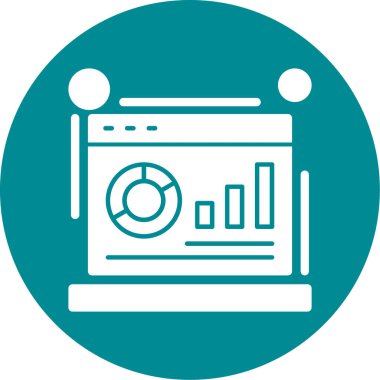 seo modern simgesinin vektör illüstrasyonu