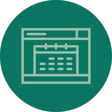 seo modern simgesinin vektör illüstrasyonu