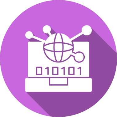 seo modern simgesinin vektör illüstrasyonu