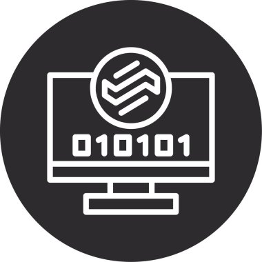 seo modern simgesinin vektör illüstrasyonu