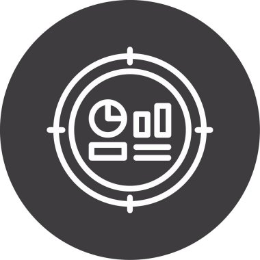 seo modern simgesinin vektör illüstrasyonu