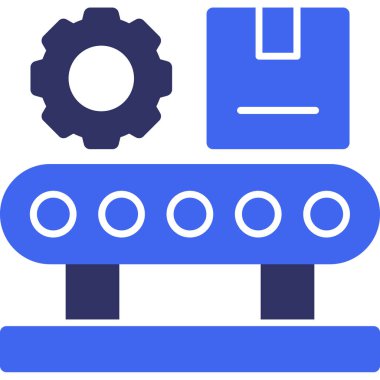 araba motoru web simgesi basit illüstrasyon