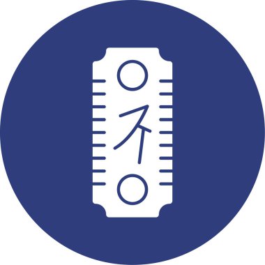 Çince kağıt simgesi, vektör, illüstrasyon