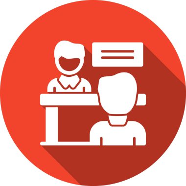 İş adamlarının vektör illüstrasyonu