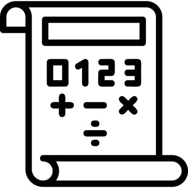 Hesap makinesi matematik simgesi