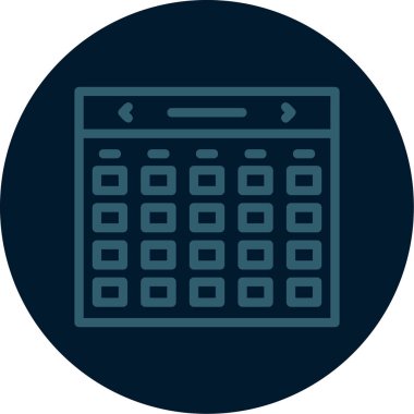 hesap makinesi simgesi vektör illüstrasyonu