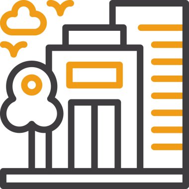 Bulut hesaplama ağı simgesi doldurulmuş ana hatlar biçiminde