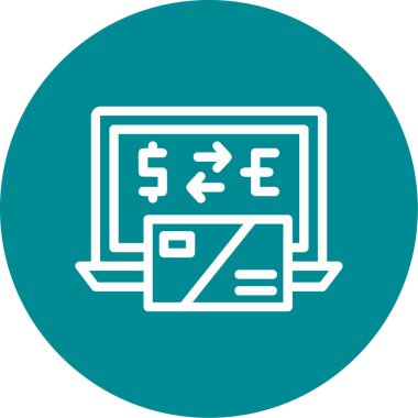 Web simgesi vektör illüstrasyonu