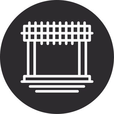 Modern b 'nin vektör illüstrasyonu eksik simgesi