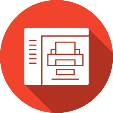 Dosya. Web simgesi basit illüstrasyon