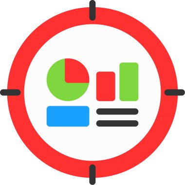 Çizelge. Web simgesi basit illüstrasyon