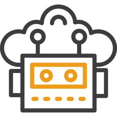 Bulut deposu. Basit tasarım