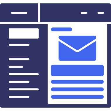 e-posta simgesi doldurulmuş - özet biçimi