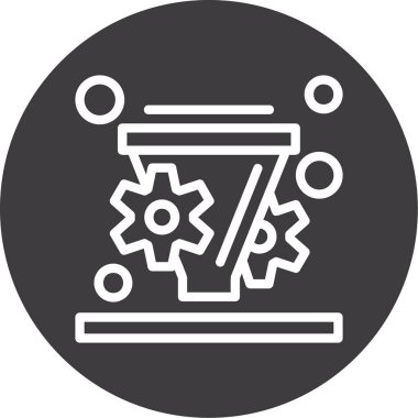 seo modern simgesinin vektör illüstrasyonu