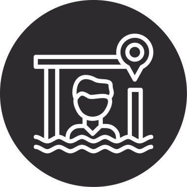 seo modern simgesinin vektör illüstrasyonu