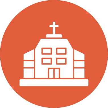 kilise vektörü web renk illüstrasyonu