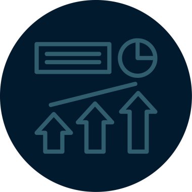 seo modern simgesinin vektör illüstrasyonu