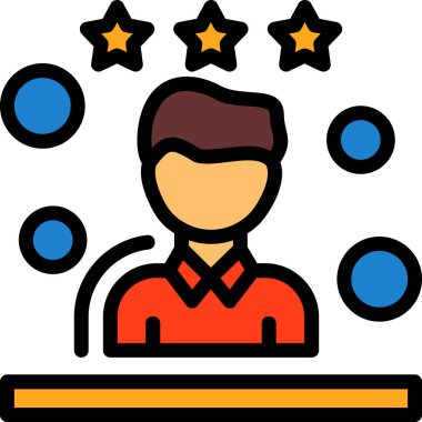 işletme çalışanı görev simgesi