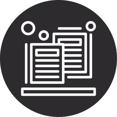 kitap simgesi vektör illüstrasyonu