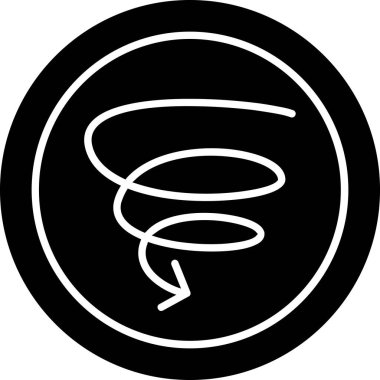 Modern bir simgenin vektör illüstrasyonu