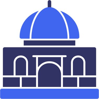 cami inşa vektör illüstrasyonu