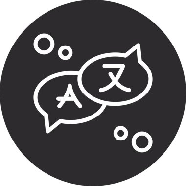 Bir kabarcığın vektör illüstrasyonu