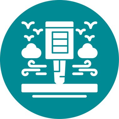 Gıda simgesinin vektör illüstrasyonu