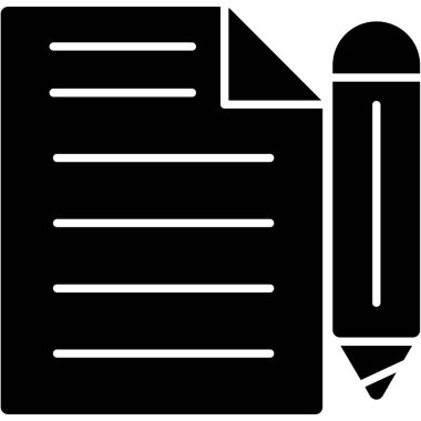 Dosya. Web simgesi basit illüstrasyon