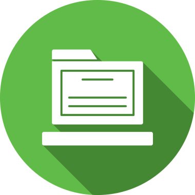 Bilgisayar. Web simgesi basit illüstrasyon