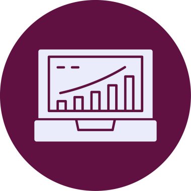 seo modern simgesinin vektör illüstrasyonu