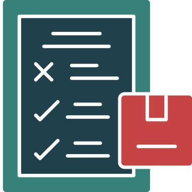 belge dosya vektör illüstrasyonu