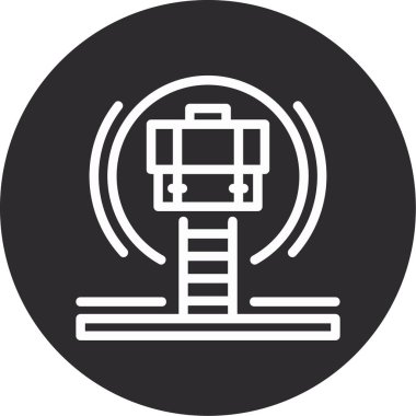 Modern b 'nin vektör illüstrasyonu eksik simgesi