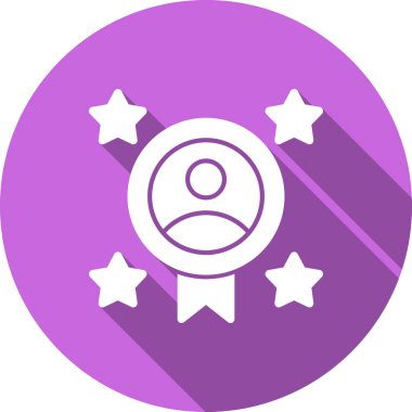 ödül rozeti simgesi, vektör, illüstrasyon