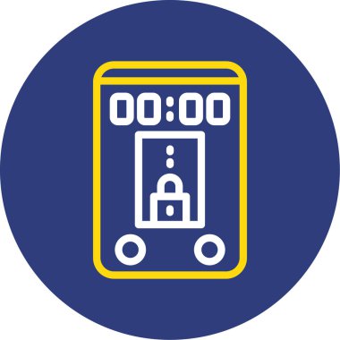 seo modern simgesinin vektör illüstrasyonu