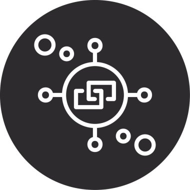 seo modern simgesinin vektör illüstrasyonu