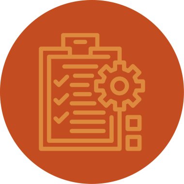 Modern simgenin vektör illüstrasyonu